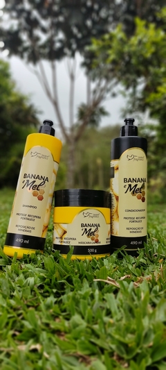 Kit Banana e Mel Suave Fragrance Cosméticos Reposição Capilar