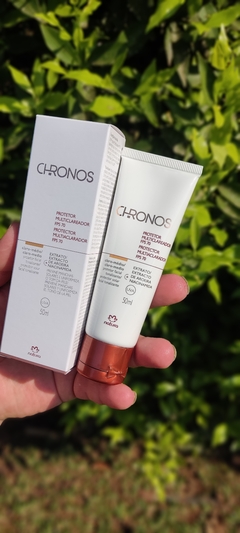 Imagem do Protetor Clareador FPS 70 Chronos 50 ml