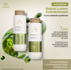 Kit Antioleosidade Lumina: Shampoo + Condicionador [Natura] - comprar online