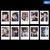 10 Pçs/set Dezessete Novo Álbum Kpop Photocard Self Made HD Impresso Cartões