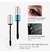 Vibely Eyelash Mask Waterproof 4D Mascara Silk Fiber Lengthening Curling Long Ey