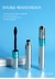 Vibely Eyelash Mask Waterproof 4D Mascara Silk Fiber Lengthening Curling Long Ey