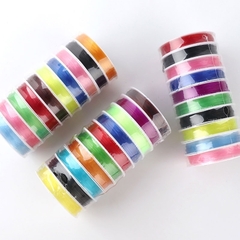 Fio de Silicone Fibra de Seda Elastica Colorido - comprar online