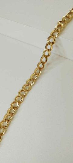 Corrente Ello Duplo Banhada a Ouro. - comprar online