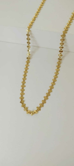 Corrente CR1025 Banhada a Ouro.