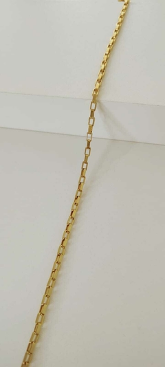 Corrente Veneziana Aberta CR1103 Banhada a Ouro. na internet