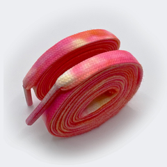 Cadarço estampa - Tie Dye rosa
