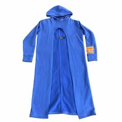 Blusa Sobretudo Glow Shine Azul - Único