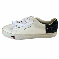 Tênis Tommy Hilfiger Branco Azul - 34