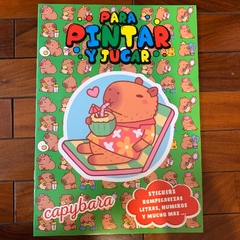 Cuaderno para Colorear -Capibara- (1) - comprar online
