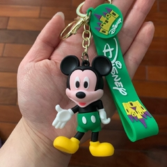 Llavero de Goma de Old Mickey Verde Bailando - comprar online