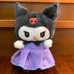 Peluche de Kuromi - Con Vestido Violeta -22cm- - comprar online