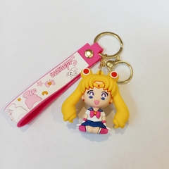 Llavero de Goma de Sailor Moon - Serena Sentada - comprar online