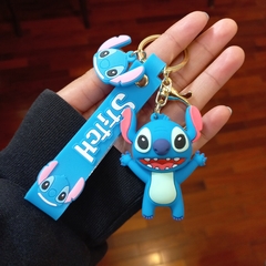 Llavero de Goma de Stitch - Feliz