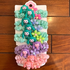[Colitas Elásticas Pack x10] Miku Kawaii Excelente Calidad - comprar online