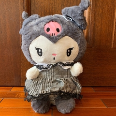 Peluche de Kuromi - Con vestido negro - 30cm - comprar online