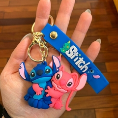 Llavero de Goma de Stitch - Angel Abraza a Stitch - comprar online