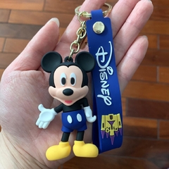 Llavero de Goma de Old Mickey Azul Bailando - comprar online