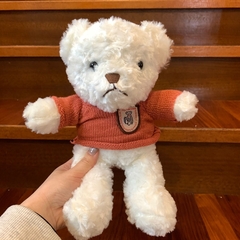 Peluche de Oso - Oso Blanco con Ropa -28cm- - comprar online
