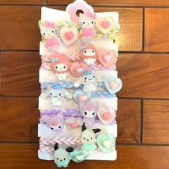 [Colitas Elásticas Pack x10] Sanrio Kawaii Excelente Calidad - - comprar online