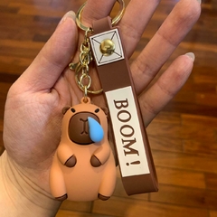 Llavero de Goma de Animales - Carpincho con Resfrío Tira Boom - comprar online