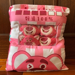 [Almohada Kawaii+4 Peluchitos] Lotso - comprar online