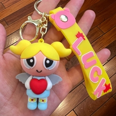 Llavero de Goma de Las Chicas Superpoderosas - Burbuja con Corazon - comprar online