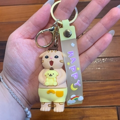 Llavero de Goma de Gato - Gato Con Pompompurin - comprar online