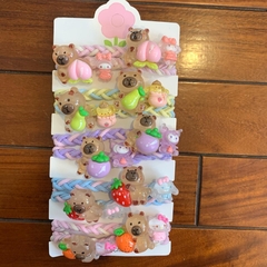 [Colitas Elásticas Pack x10] Capibara Kawaii Excelente Calidad - comprar online