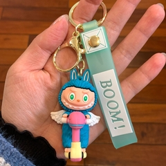 Llavero de Goma de Labubu - Verde Con Patín - comprar online