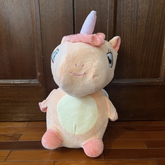 Peluche de Unicornio - Naranja Pastel - 40cm - comprar online