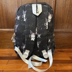 Mochila 6 CIERRE de Kuromi Negro en internet