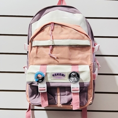 Imagen de [1] Mochila Adulto de 3 CIERRE con Pins