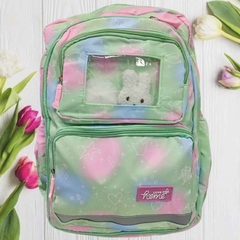 Imagen de [10] Mochila Adulto de 4 CIERRE Multicolor con Conejo