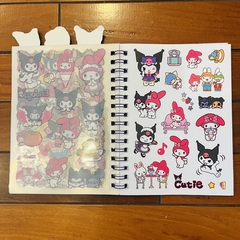 [3] Librito de Stickers de Sanrio - Al Azar - Shop Limite Zero