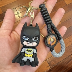 Llavero de Goma de Batman - Negro Con Soga - comprar online