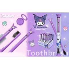 Cepillo Dientes Sanrio - KUROMI -Carbón Activado Cerdas Suaves - comprar online