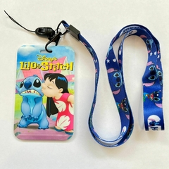 Portasube con Correa de Stitch - Lilo & Stitch