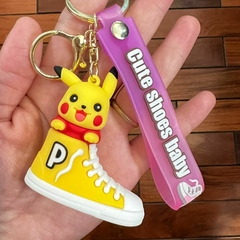 Llavero de Goma de Pikachu - Pikachu en Zapatilla