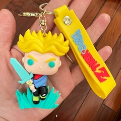 Llavero de Goma de Dragon Ball - Broly con Espada