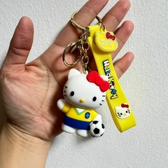 Llavero de Goma Hello Kitty - Futbol