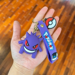 Llavero de Goma de Pokémon - Gengar