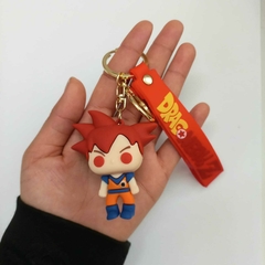 Llavero de Goma de Dragon Ball - Rojo Funko