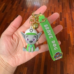 Llavero de Goma de PAW Patrol Pelicula - Rocky