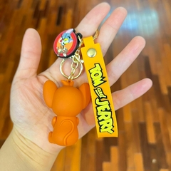 Llavero de Goma de Tom y Jerry - Jerry con Queso - comprar online
