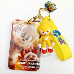 Portasube con Llavero de Sonic Amarillo