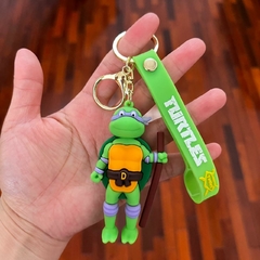 Llavero de Goma de Tortugas Ninjas Donatello
