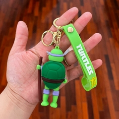 Llavero de Goma de Tortugas Ninjas Donatello - comprar online