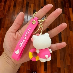 Llavero de Goma Hello Kitty - Salvavidas Rosas - comprar online