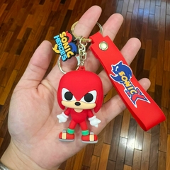 Llavero de Goma de Sonic Cabezón - Rojo